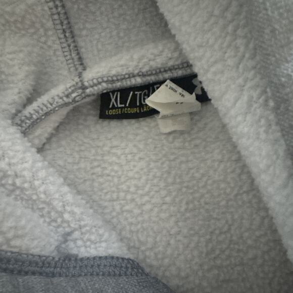 BC Under Armour Hooded Sweatshirt Mens XL Gray Football Eagles Hoodie - Picture 4 of 8